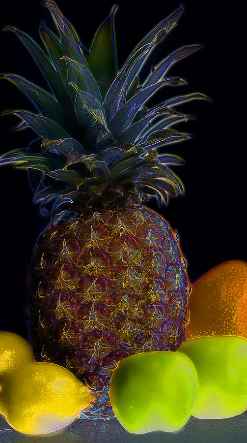 Electric Pineapple Photograph by Mark McKinney