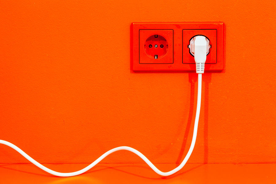 Plugged in Photograph by Alexey Stiop