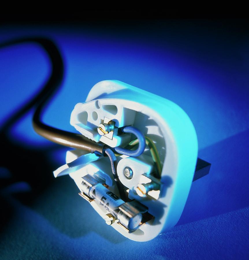 Electric Plug Photograph by Tek Image/science Photo Library
