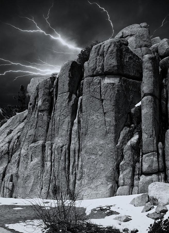 Electric rock Photograph by Michael Hope
