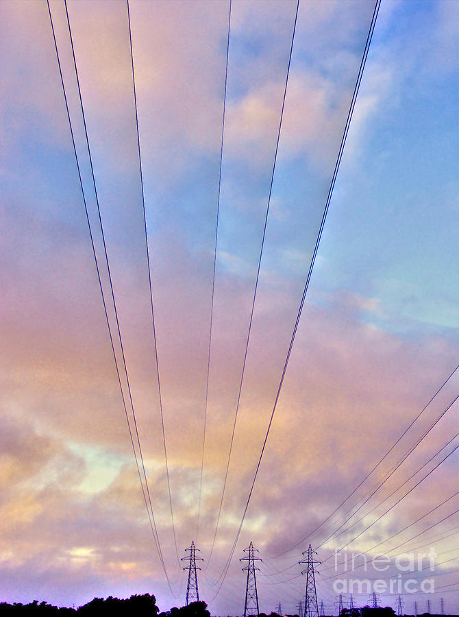 Electric Sky Photograph by Nina Ficur Feenan