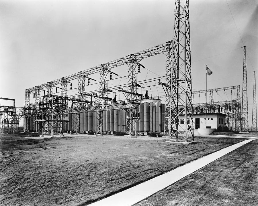 Electric Station, C1940 Photograph by Granger