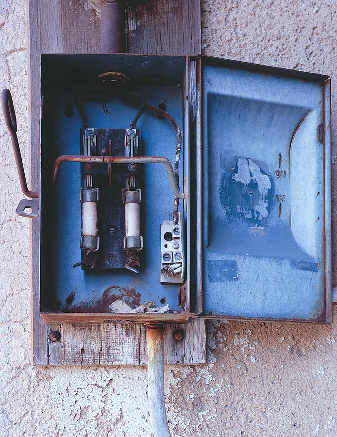 Electrical Box Photograph by Richard Gehlbach