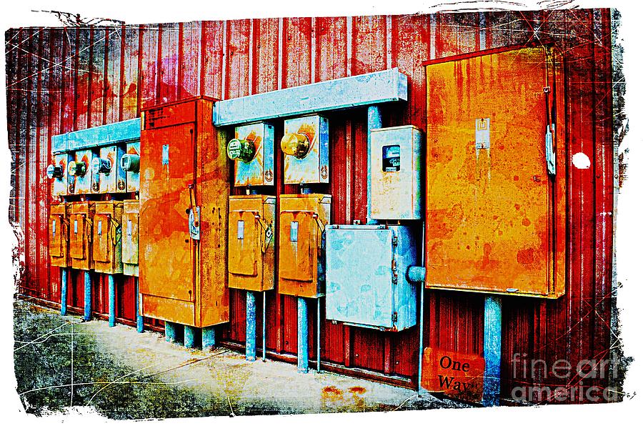 Electrical Boxes II Photograph by Debbie Portwood