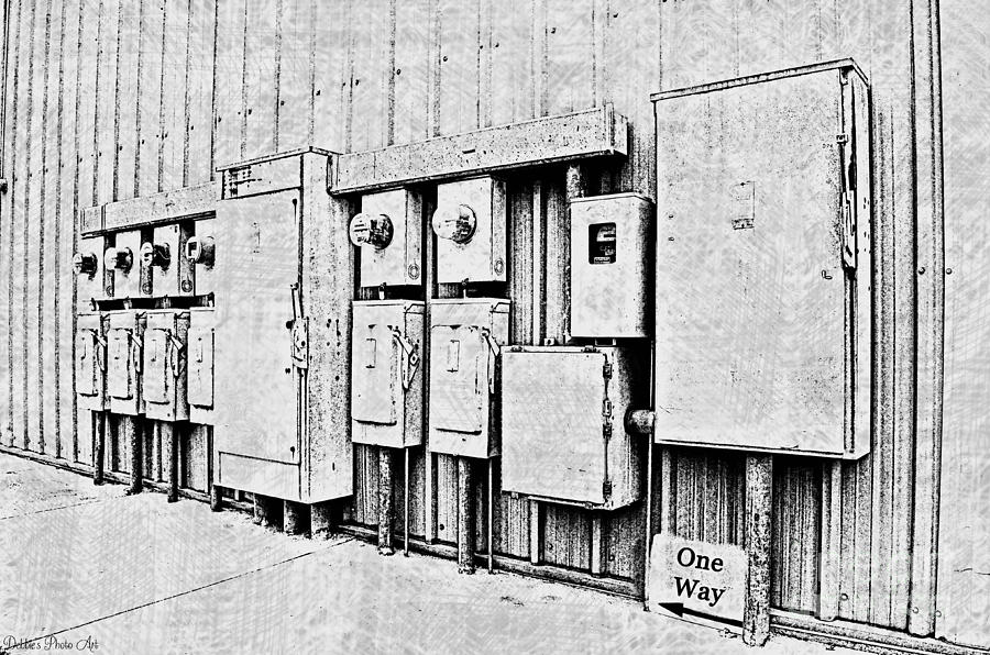 Electrical Boxes V Photograph by Debbie Portwood