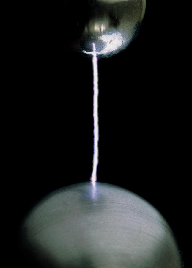 Electrical Discharge Photograph by Adam Hartdavis/science Photo