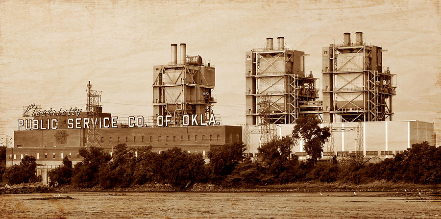 Electricity - Public Service Company Of Oklahoma - Tulsa Photograph by Deena Stoddard