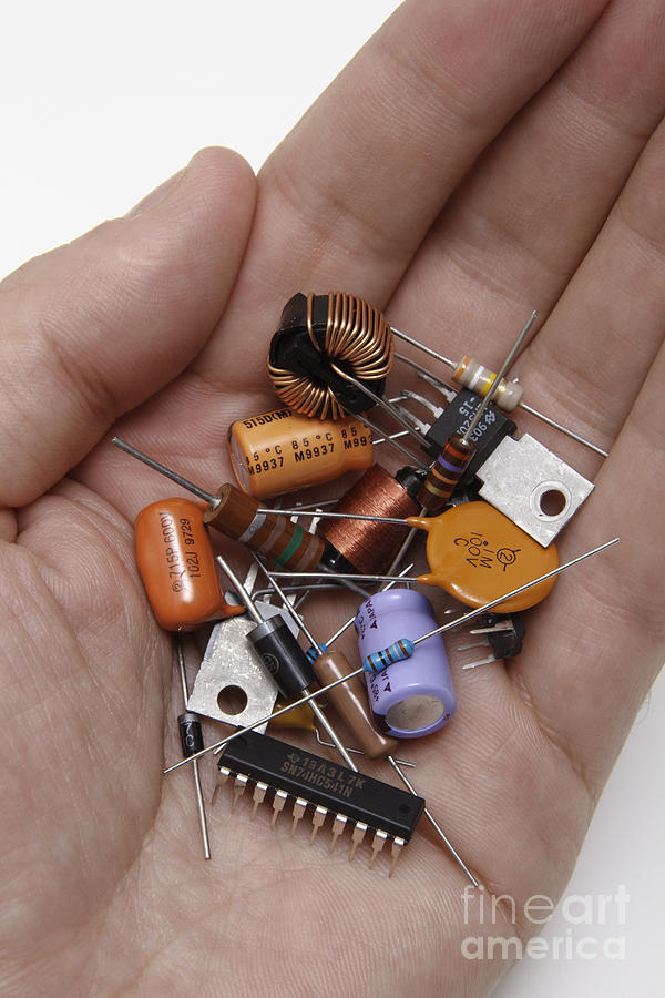 Electronic Components Photograph by GIPhotoStock