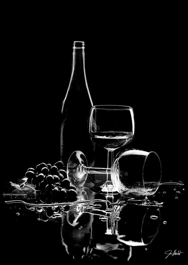 Wine Photograph - Elegance by Jon Neidert