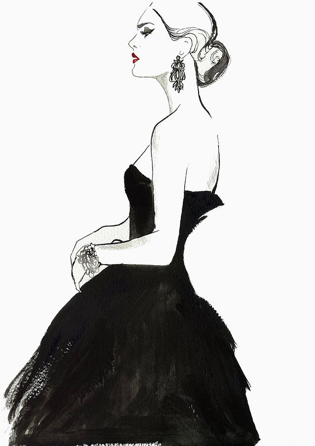 Elegant Haughty Woman Wearing Strapless Digital Art by Jessica Durrant Elegant Haughty Woman Wearing Strapless Digital Art by Jessica Durrant