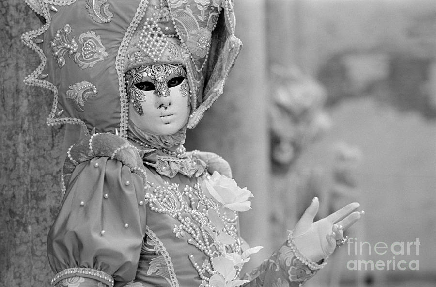Elegant venetian masks Photograph by Riccardo Mottola