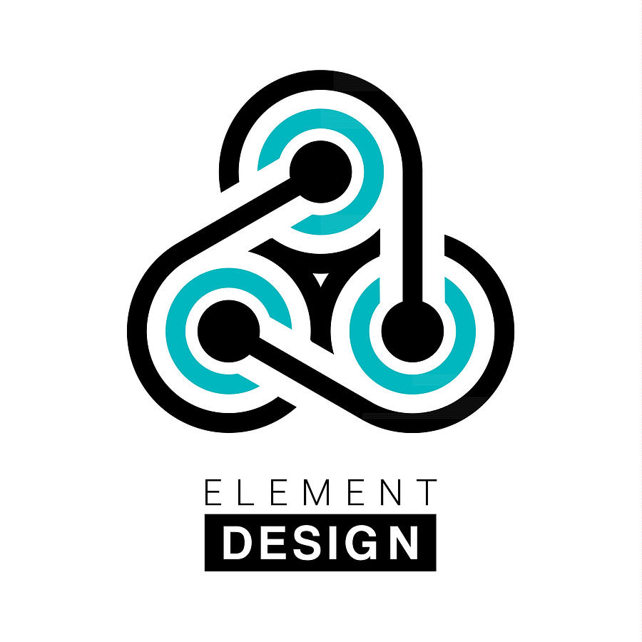 Element Design Drawing by Artvea