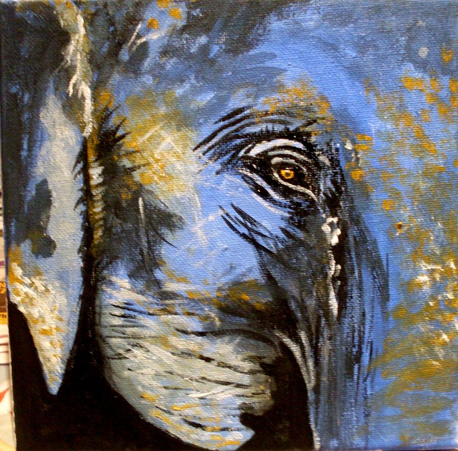 Elephant 4 Painting by Anne Gardner