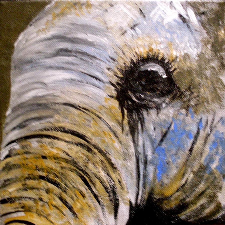 Elephant Painting by Anne Gardner