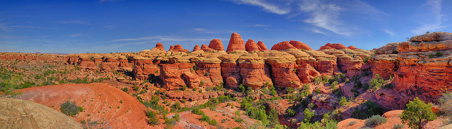Elephant Canyon Panorama Photograph by Greg Norrell