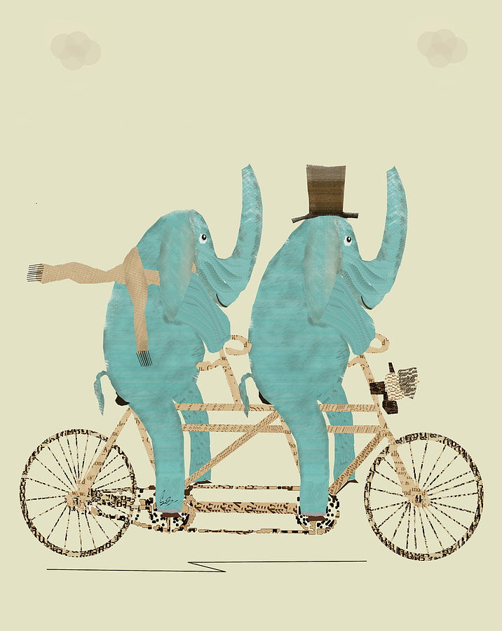 Elephant Days Lets Tandem Painting by Bri Buckley