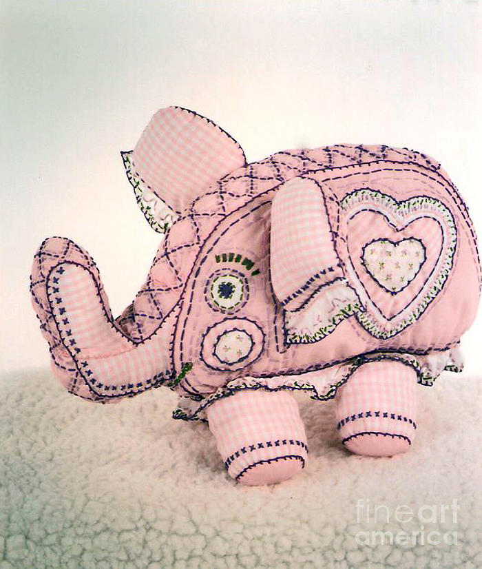 Elephant Tapestry - Textile - Elephant by Joy Calonico