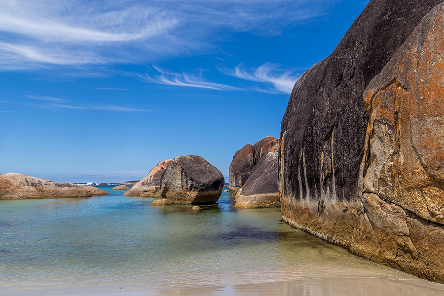 Elephant Rocks Beach Photograph by Robert Caddy