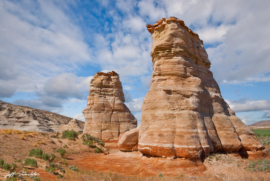 Elephants Feet Rock Formation Photograph by Jeff Goulden