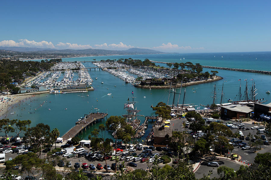 Elevated View Of A Harbor, Dana Point Photograph by Panoramic Images Elevated View Of A Harbor, Dana Point Photograph by Panoramic Images