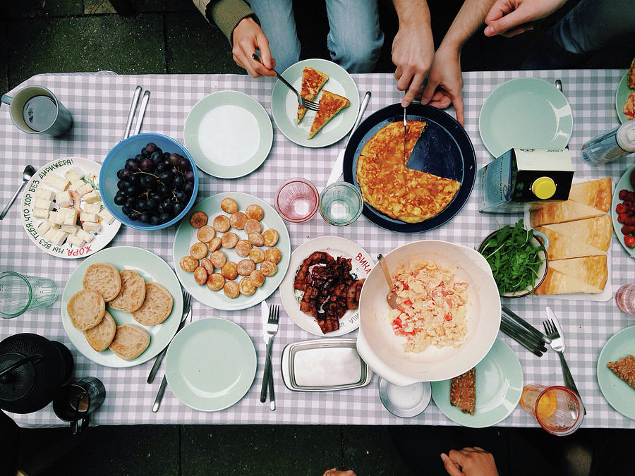 Elevated View Of A Variety Of Meals Photograph by Kirsty Lee / Eyeem Elevated View Of A Variety Of Meals Photograph by Kirsty Lee / Eyeem