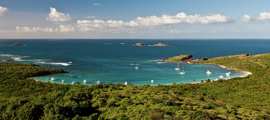 Elevated View Of Beach, Culebra Island Photograph by Panoramic Images ...