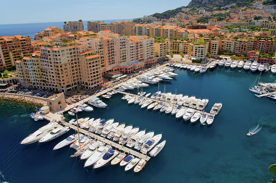 Elevated View Of Harbor Photograph by Panoramic Images - Fine Art America