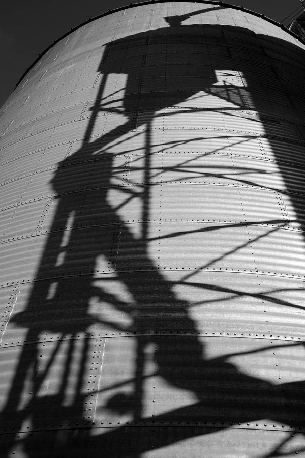 Elevator Shadow Photograph by Paul DeRocker