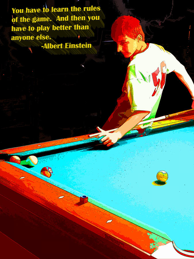 Eleven Ball in the Corner Photograph by C H Apperson