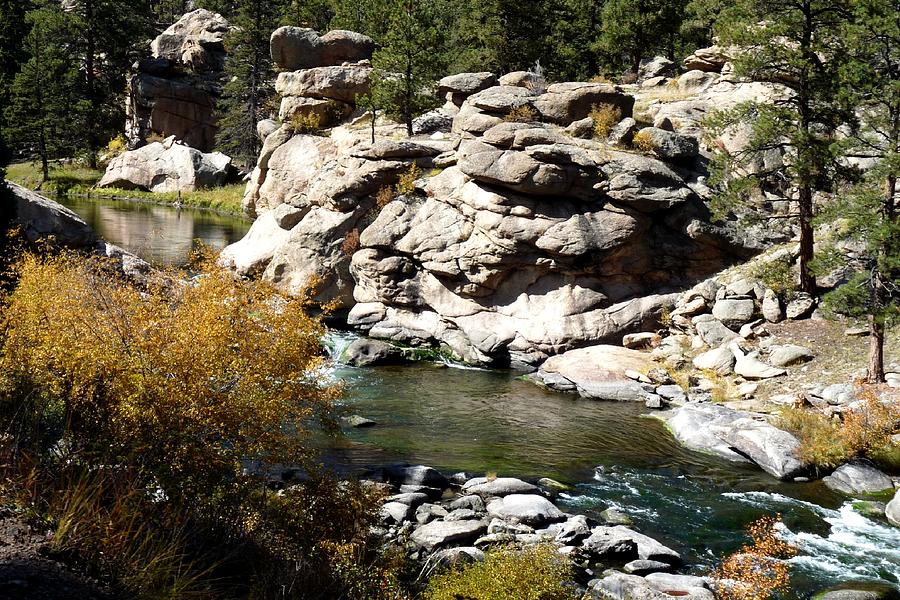 Eleven Mile Canyon - Mountain Stream Photograph by Marilyn Burton