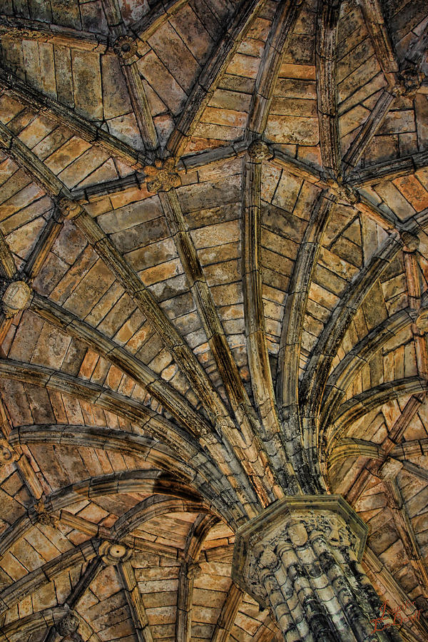 Elgin Cathedral Ceiling Photograph by Jennifer LaBouff