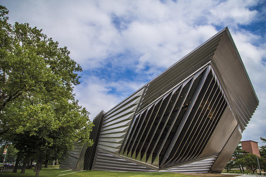 Eli and Edythe Broad Art Museum at MSU Photograph by John McGraw - Fine ...