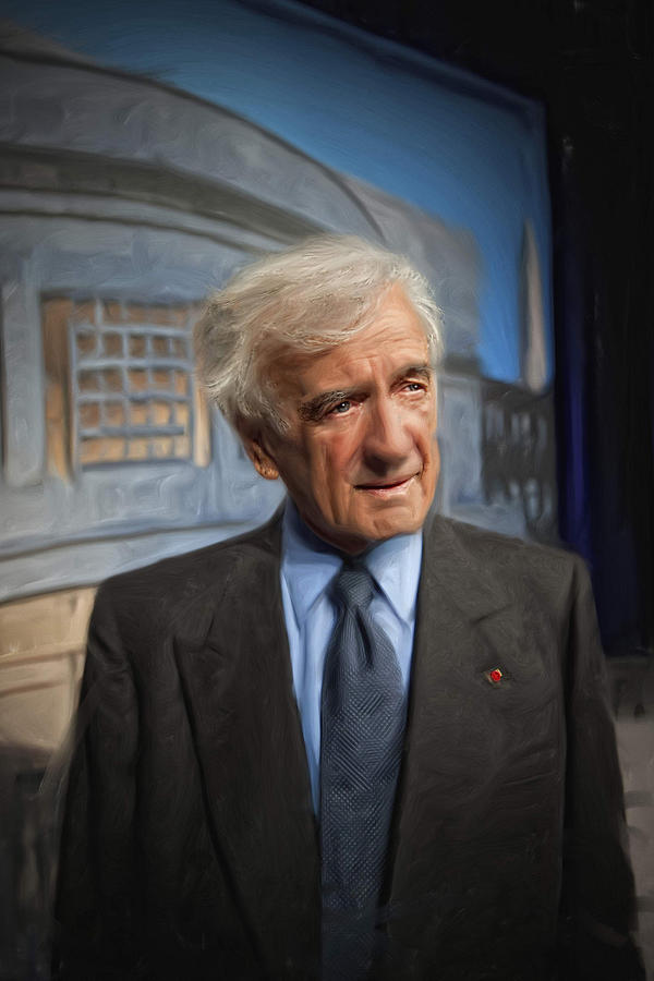 Elie Wiesel  Photograph by Carl Cox