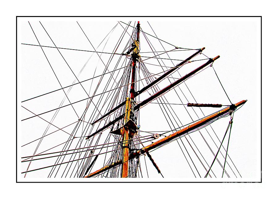Elissa Photograph - Elissa A Tall Ship  by Audreen Gieger