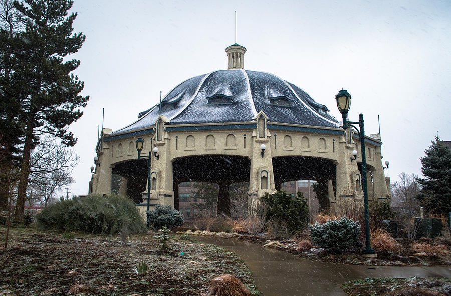 Elitch Carousel Pavilion Photograph By Debra Powell