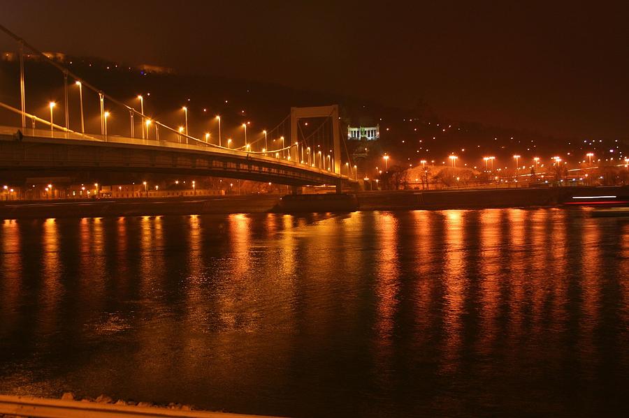Bridge Photograph - Elizabeth Bridge at Night by Zin Zin