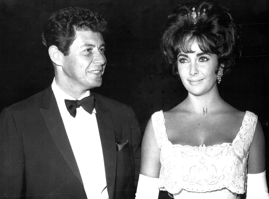 Elizabeth Taylor With Husband Photograph by Retro Images Archive