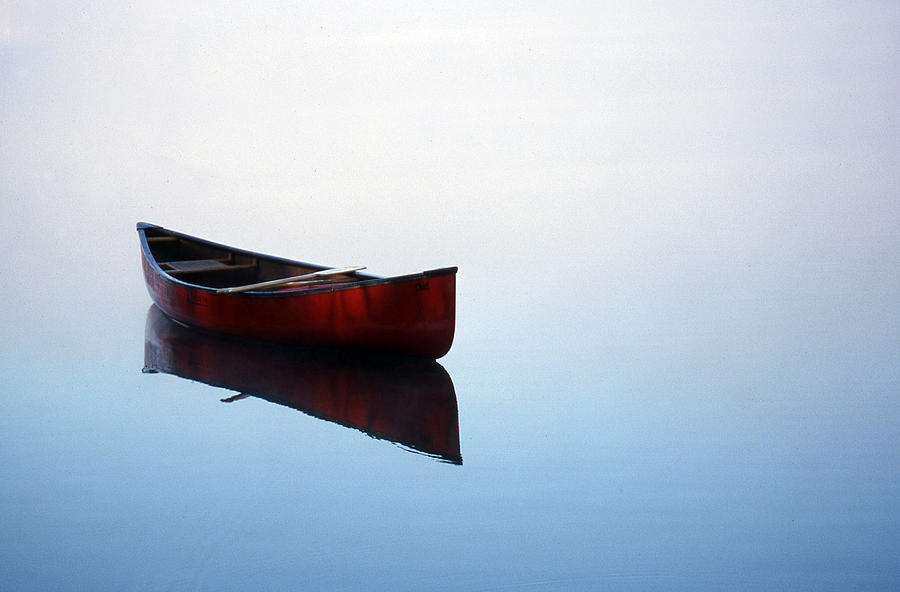 Nature Photograph - Elizabeths Canoe by Skip Willits