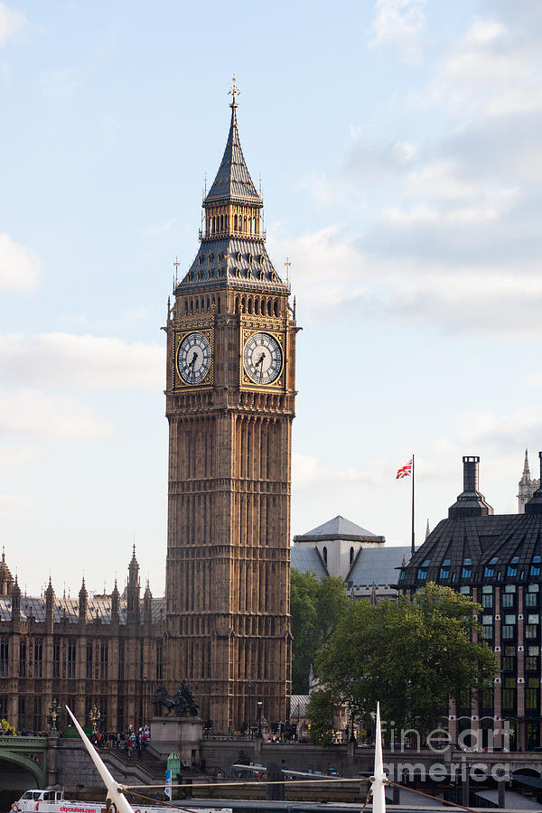 Elizabeth Tower Parliament London Photograph by Thomas Marchessault