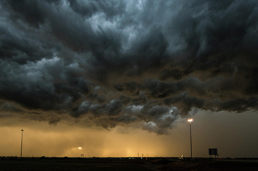 Elk City Super Storm, Oklahoma Photograph by John Finney Photography