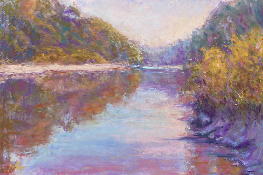 Elk Creek Afternoon Painting by Michael Camp