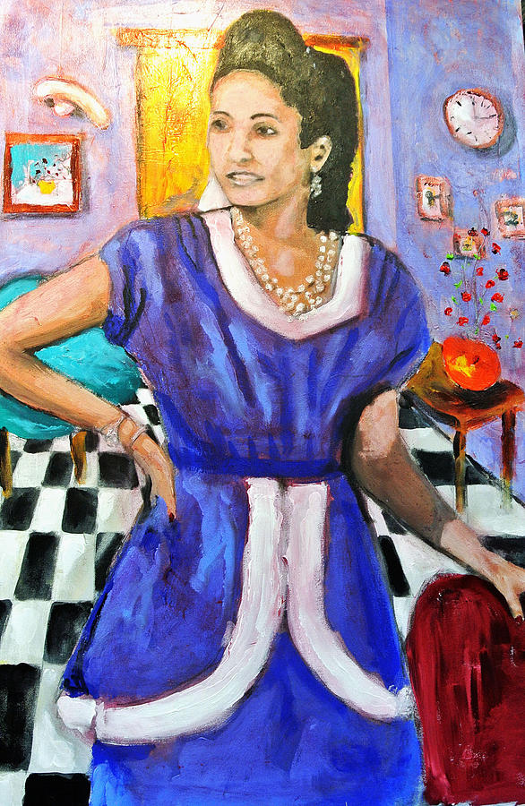 Elleni Painting by Dilip Sheth