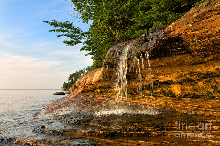 Elliot Falls also known as Miners Beach Falls Photograph by Craig ...