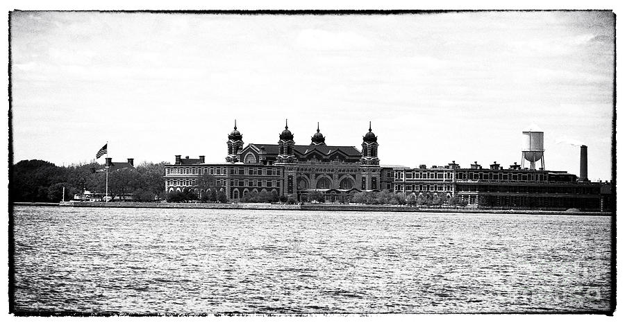 Ellis Island 1990s Photograph by John Rizzuto