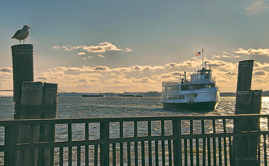 Ellis Island Ferry Photograph by Dyle   Warren