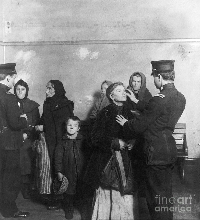 Ellis Island: Inspection Photograph By Granger - Pixels