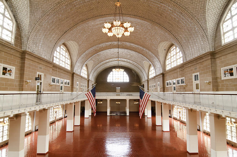 Ellis Island Photograph by OGphoto