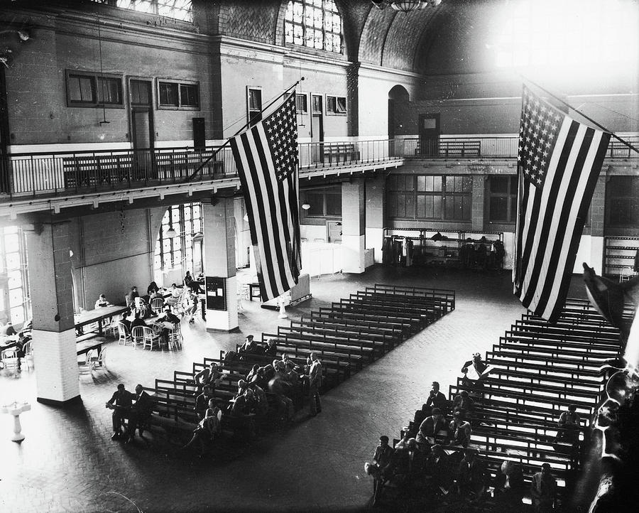 Ellis Island Post 1924 Photograph By Granger Pixels   Ellis Island Post 1924 Granger 