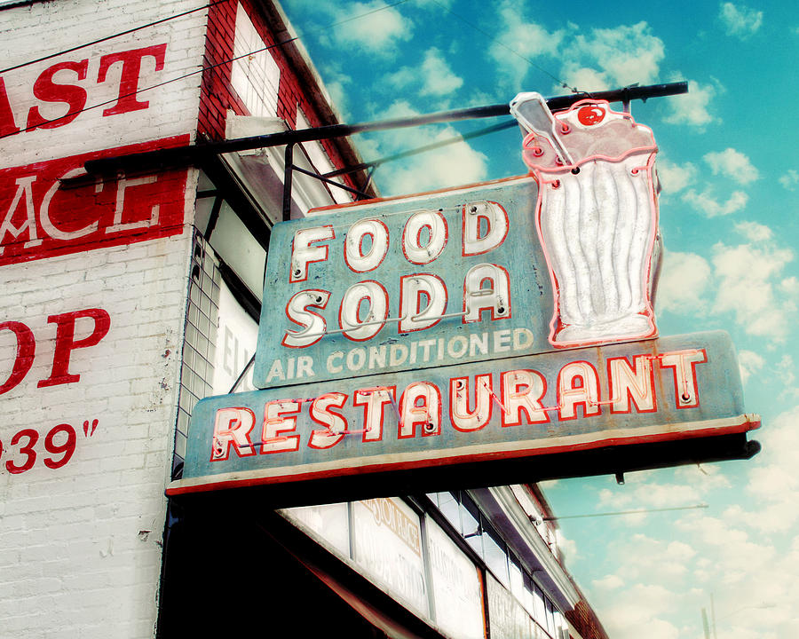 Nashville Photograph - Elliston Place Soda Shop by Amy Tyler