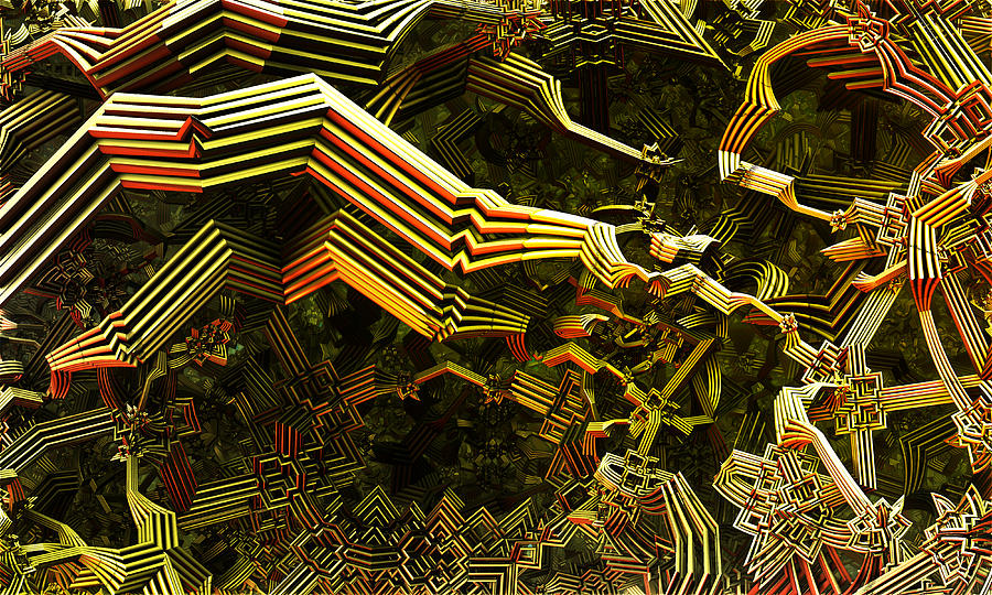 Elohims Labyrinth Digital Art by Jeff Iverson